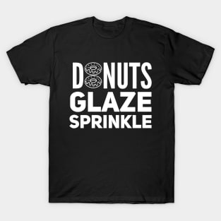 Donuts Glaze Sprinkle T-Shirt